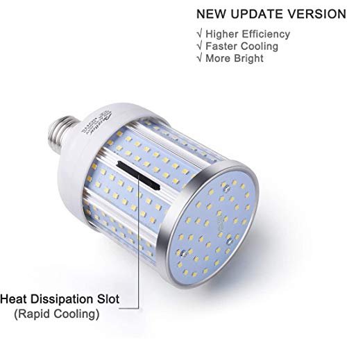 Ampoule LED de maïs 40W E27 E26 blanc froid 2 pièces pour entrepôt