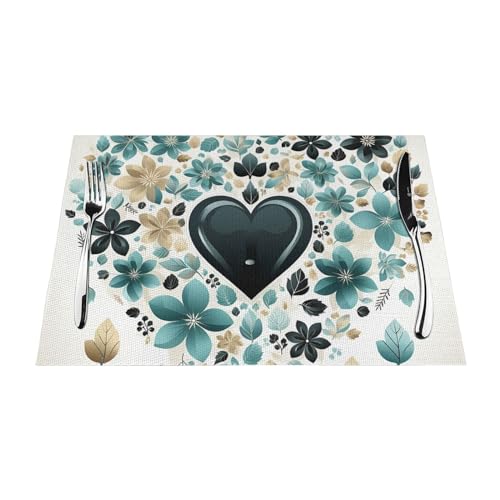 Sets de table tissés lavables antidérapants résistants à la chaleur - 3