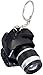 Schwarzer Kamera-Schlüsselanhänger mit Sound, Schlüsselanhänger, Dekoration, Tasche, Geldbörse, Mini-Kamera-Design, niedlicher Ring, Kinderspielzeug, Schlüsselanhänger, kreatives Geschenk, dekorativ