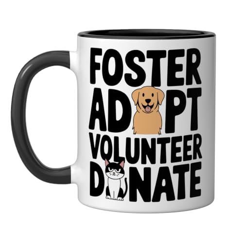 Save Pet Foster Adopt Volunteer Rescue Mug
