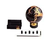 Mit 3 Kunststoffadapter (8mm, 10mm, 12mm) für die einfache Einrichtung; keine Änderung erforderlich, direkt ursprünglichen Knopf aktualisieren.