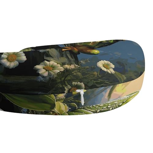 Almohada cuello U espuma viscoelástica 30x25 cm miniatura 4