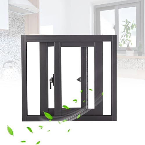 XIHAADOY Replacement Windows for Houses, Basement Sliding Windows, Shed Windows with Tempered Glass...