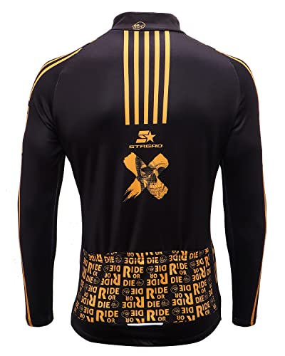 Chaqueta térmica de ciclismo para hombre con mangas largas 2XL miniatura 3
