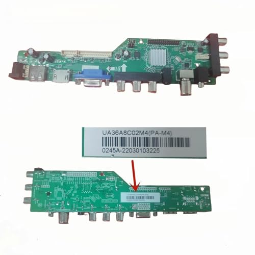 Carte de pilotage universelle DS.D3663LUA.A81 avec support TV DVB-T2 et IR