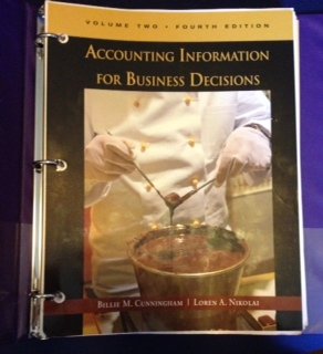 ACCOUNTING INFO.F/BUS.DEC.,V.2>CUSTOM<