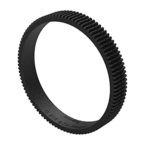 SMALLRIG Seamless Focus Gear Ring Anillo de Engranaje de Enfoque(Φ72-Φ74mm) Cover