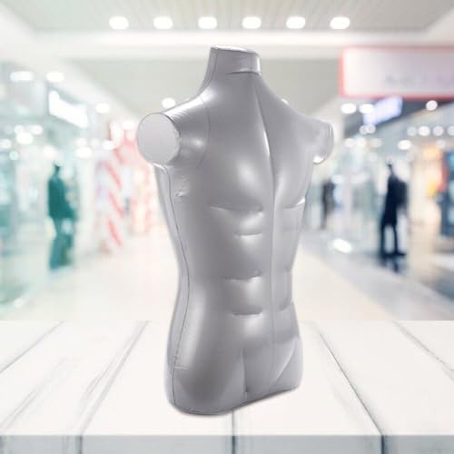 Maniquí masculino inflable torso de exhibición para tiendas minoristas y boutiques 6