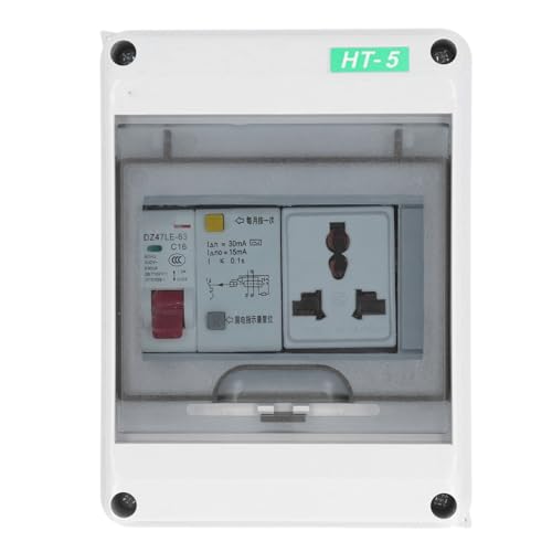 Boîtier électrique étanche IP65 avec prise universelle pour centrale électrique d'atelier