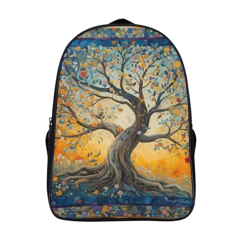 Mochila impermeable para niñas Tree of Life 4 evita libros mojados con estilo