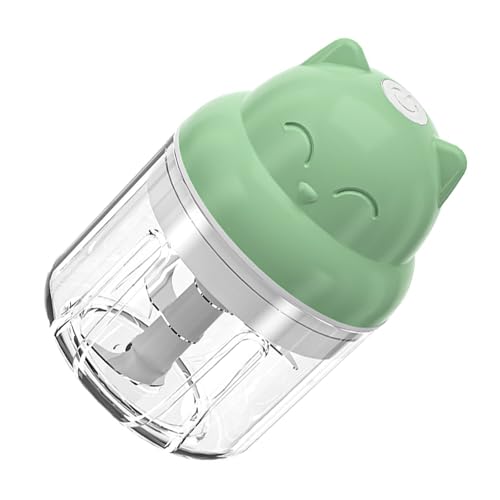 Procesadores de alimentos de cocina que funcionan con pilas, adecuados para salsas de ajo, ideal para viajes y espacios pequeños, dispositivo de preparación rápida de alimentos
