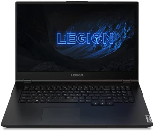 Image of Lenovo Legion 5 Gaming Laptop, 17.3 inch Full HD Display, AMD Ryzen 5 5600H Processor, NVIDIA GeForce GTX 1650, 9GB RAM, 514GB SSD, Webcam, Wi-Fi 6, Windows 11 Home, Black