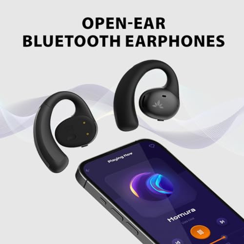 Avantree AcuEar Pebble - Bluetooth Persönlicher Tonverstärker mit Kabellos Tischmikrofon & Open Ear Kopfhörer 2-in-1 für Senioren, Klarer Sprachübertragung, Komfortable offene Ohrhörer, und Ladeetui – Bild 4