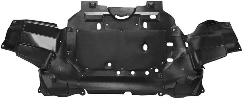 Front Under Engine Splash Shield Compatible with 2015-2020 H0nda Fit DX EX-L EX Fun Engine Under Cover Mudguard HO1228147