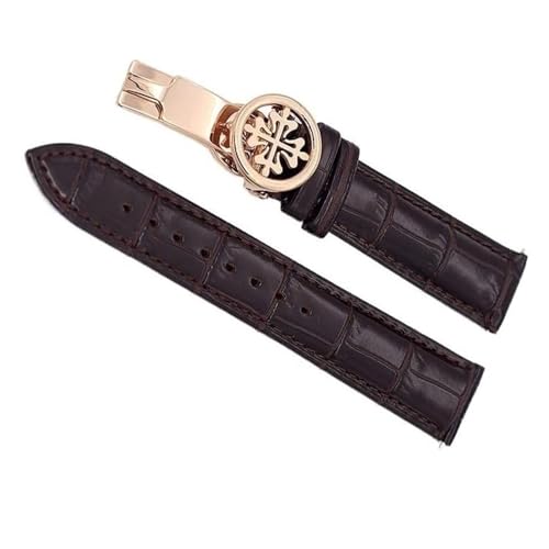Bracelet de montre en cuir véritable 19mm pour remplacer votre bracelet usé avec style