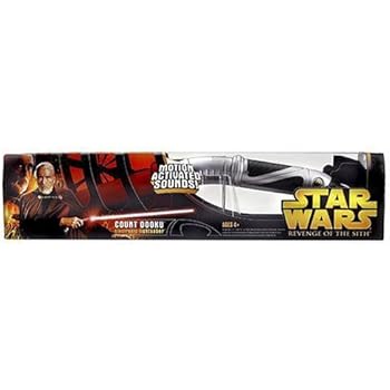 count dooku lightsaber toy