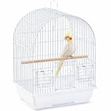 Small Bird Cage, Lightweight Hanging Travel Cage with...