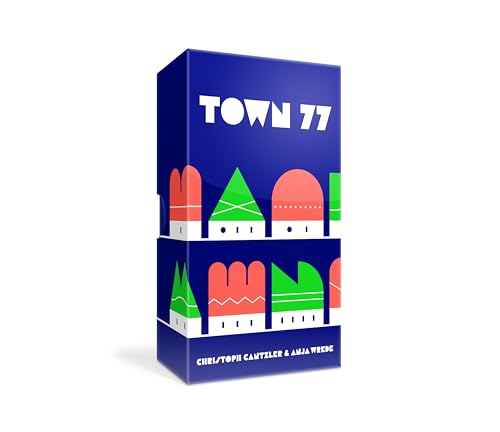Oink Games Town 77 Taktikspiel • Kreatives Strategiespiel für Familie & Freunde • Bunte Stadtplanung • Puzzlespiel für 1-5 Spieler • Gesellschaftsspiel • Ab 9 Jahren (Deutsch)