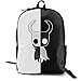 Hollow Knight - Mochila escolar de doble compartimento para estudiantes de 16,5 pulgadas, apta para niños y niñas, escuela, universidad, viajes al aire libre