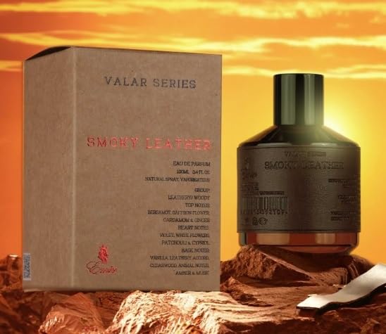 FRAGRANCE NOTES PERFUME SMOKY LEATHER VALAR SERIES Eau De 100ML EMIR