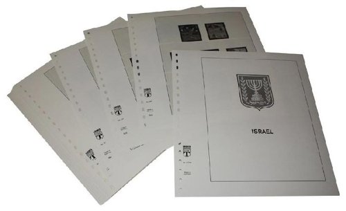 Classer les Timbres de Distributeur Israël 1990-1998 avec Feuilles LINDNER