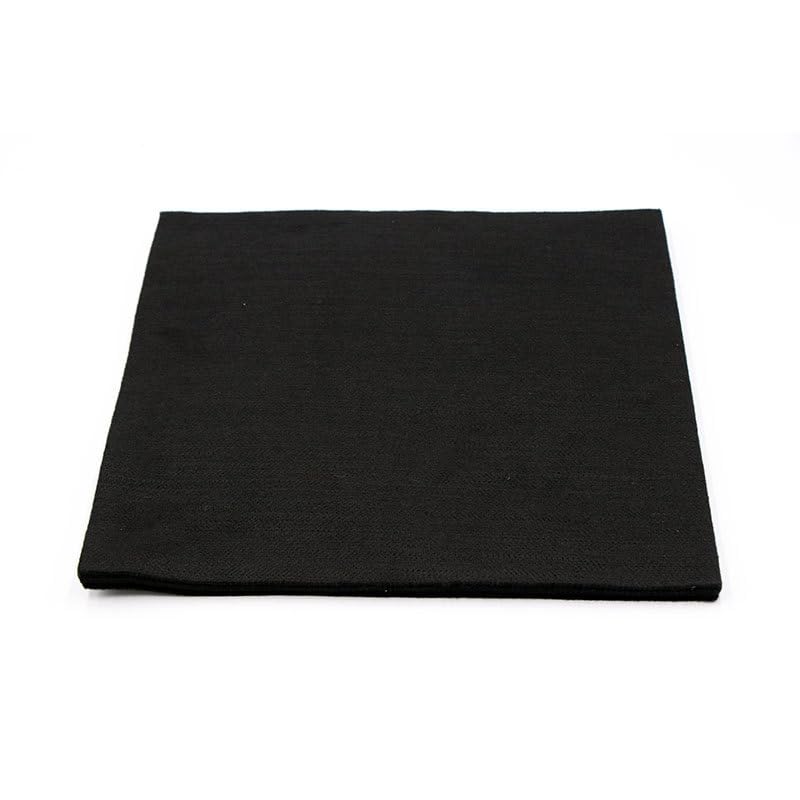 1pc Black Welding Blanket Fireproof Heat Resistant Flame Retardant Carbon Felt for Welder Torch Shield Plumbing Heat Sink Slag Temp Blanket Protective
