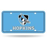 Rico Industries NCAA Johns Hopkins Blue Jays Metal Auto Tag 6" x 12" - Great for Truck/Car/SUV