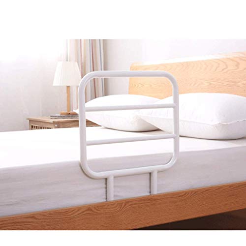 Evite caídas con la barandilla de cama protector lateral de seguridad de acero 4