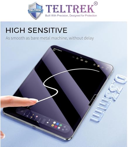 Image of Screen Guard Designed For Lenovo Tab M11 / Lenovo Tab K11 2024 11 inch Nano Fiber PET Tempered Glass Screen Protector - Ultra Clear, Bendable, Flexible, HammerProof & Shatterproof