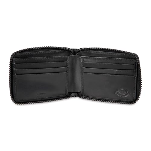 Dickies Men's Slim Everyday Leather Bifold Chain Wallet4