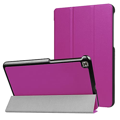 ZZOUGYY Tablet Cover for LG G Pad X2 8.0 Plus V530 /X II 8.0+ V533,Ultra Slim Folio Stand Lightweight Leather Case for LG G Pad 4 8.0 P530 / Gpad IV 8.0 FHD LTE P530L (Purple)