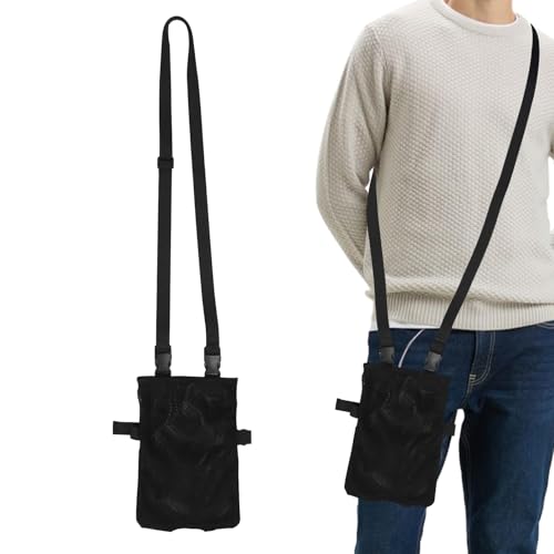 Portasacca da gamba, sacche per catetere con valvola, portasacca per drenaggio urina, coprisacca per catetere a scomparsa da 2000 ml con cinghia regolabile e fessura invisibile