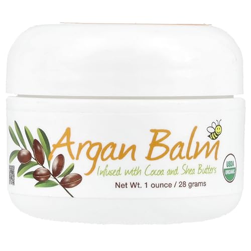 Sierra Bees Argan Balm with Cocoa & Shea Butters, 1 oz (28 g)
