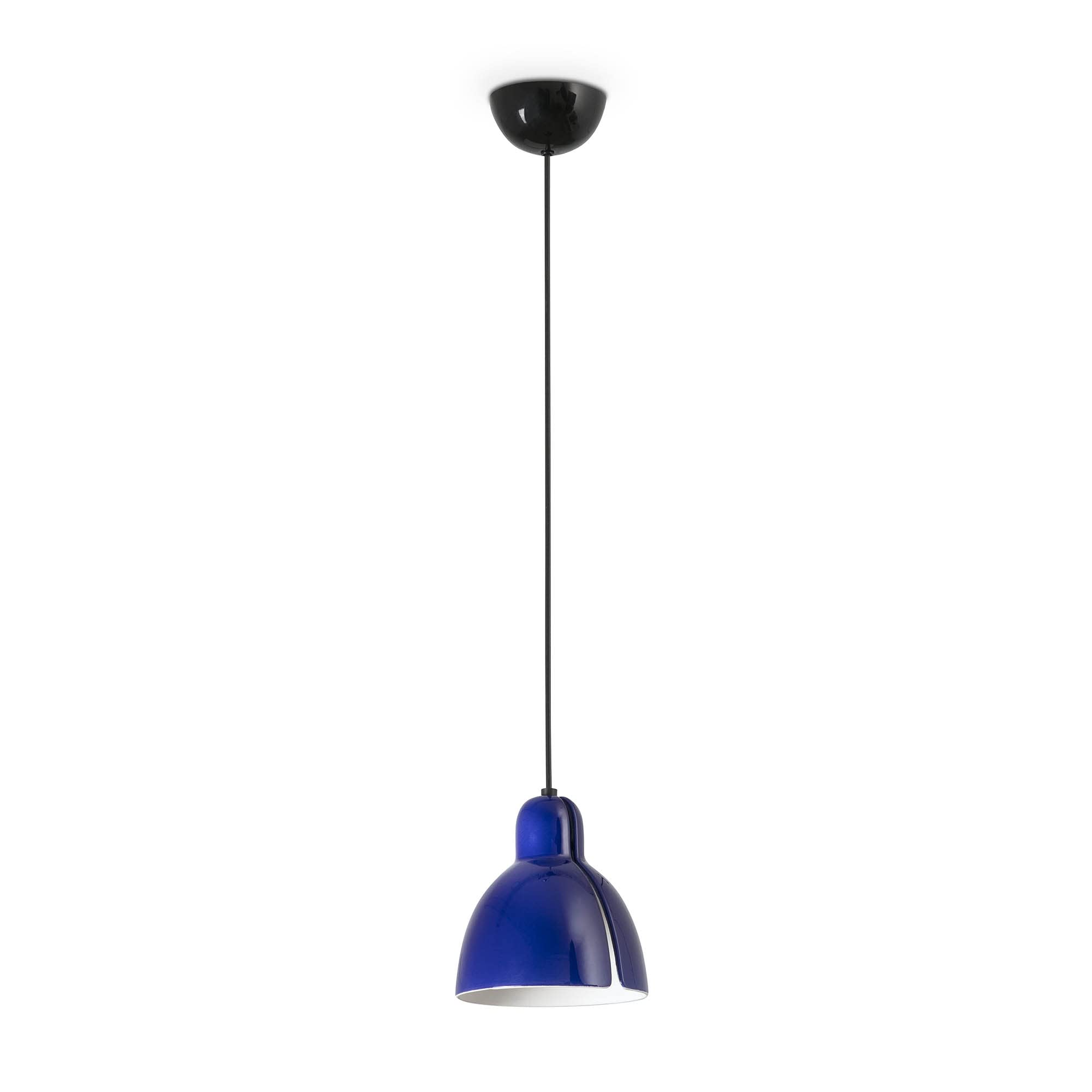 Venice lampe suspension bleu cobalt Faro Barcelona 64259 pour intérieur