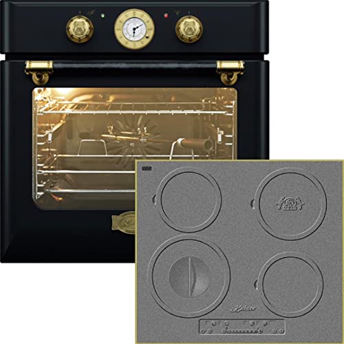 Kaiser Herdset Einbaubackofen EH 6432 BE + KCT 6705 RI, Elektro, Autark, 68 L, Drehspieß, 10 Funktionen+ 60 cm, Einbau…
