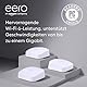 Amazon eero Pro 6 Tri-Band-Mesh-WiFi-6-System mit integriertem Smart Home-Hub von Zigbee | 3er-Set