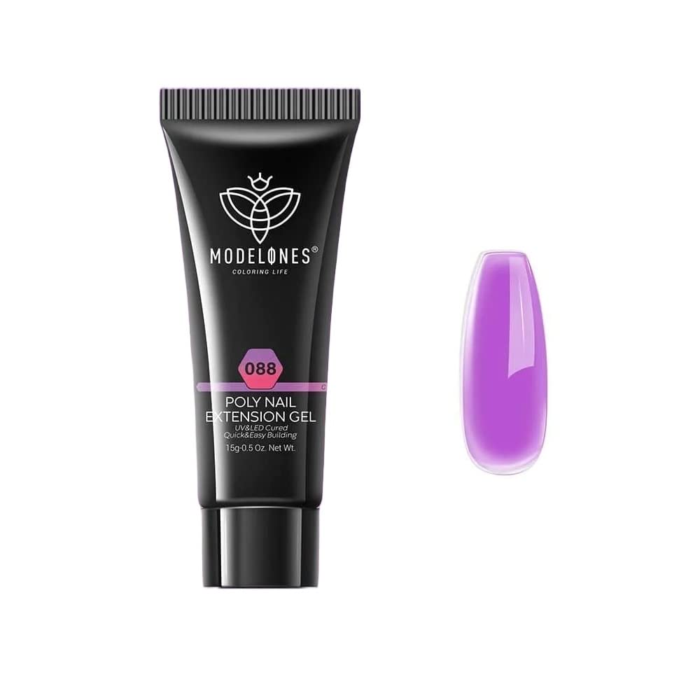 MODELONES 15ml Poly Nail Gel From BELLE GAGA Builder Nail Extension Gel Enhancement Nail Thickening Acrylic Extension nail polish gel (B201130307A)