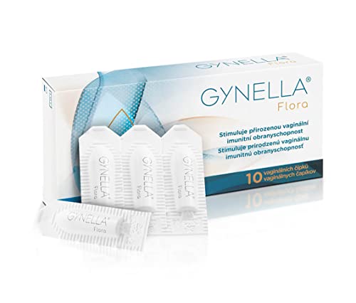 GYNELLA Flora vaginal suppositories 10 pieces – restores damaged vaginal microflora due to infection