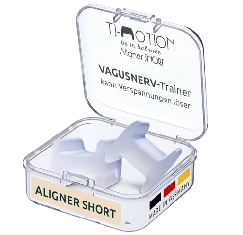 TJ-Motion Aligner Short | unter 1 70 m Körpergröße | Kieferentspannung & VAGUS-Nerv-Training - die optimale Unterstützung bei Beschwerden im Kiefer- Schulter- Nacken- Rückenbereich