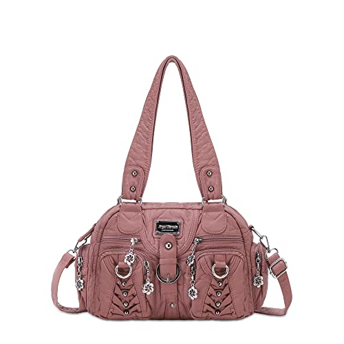 Image of Angel Kiss Small Purse Handbag for Women Crossbody and Shoulder Bags Multipocket Soft Hobo Purses