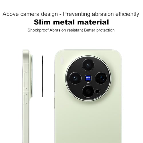Image of 4youquality Back Camera Lens Protector Compatible with Vivo X200T (1 Pack) | 9H Tempered Glass Camera Guard | Military-Grade Protection | Ultra Clear HD | Bubble-Free Easy Installation | Case Friendly Design