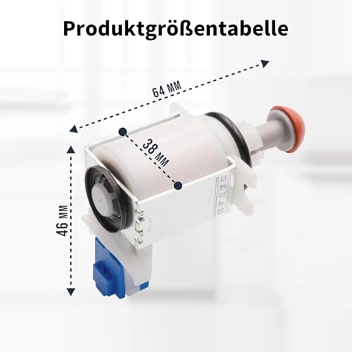 Vanne de vidange magnétique électrovanne pour lave-vaisselle 11033896