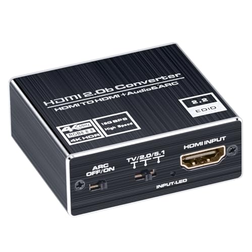 Amazon | ELEVIEW HDMI2.0b 音声分離器 4K(60Hz) 1080(120Hz) HDR対応