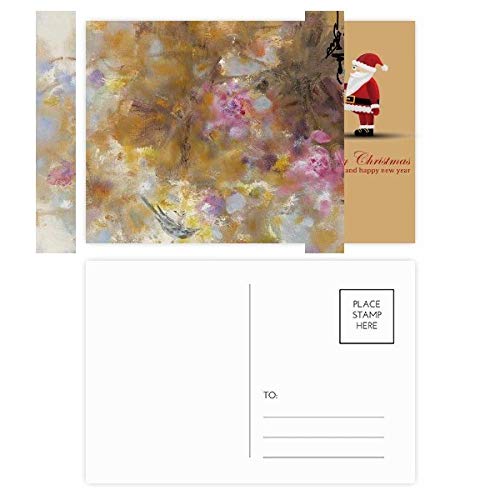 Cartes postales Père Noël : lot de 20 peintures à l'huile de Noël