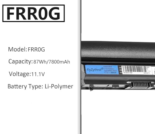 Batterie FRR0G Dell Latitude E6230 E6320 haute capacité 7800mAh