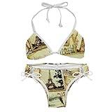 La taille du bikini est ; l'introduction détaillée de la taille est montrée dans l'image du produit; vous pouvez choisir la taille qui vous convient ; si vous trouvez que la taille est manquante, vous pouvez nous contacter et expliquer la taille que vous voulez