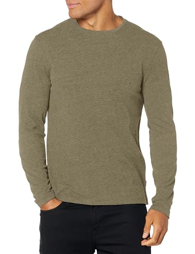 John Varvatos Dover t-shirt de luxe manches longues homme en maille fine