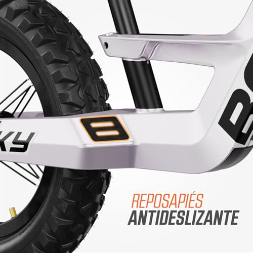 Miniatura 9 de Berg Biky Cross White Handbrake Bici Correpasillos Para Niños De 2 5 A 5 Años Freno De Mano Color Blanco