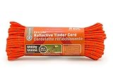 S.O.L. Survive Outdoors Longer Fire Lite Utility Tinder Cord, 50 ft - (Pack of 3)