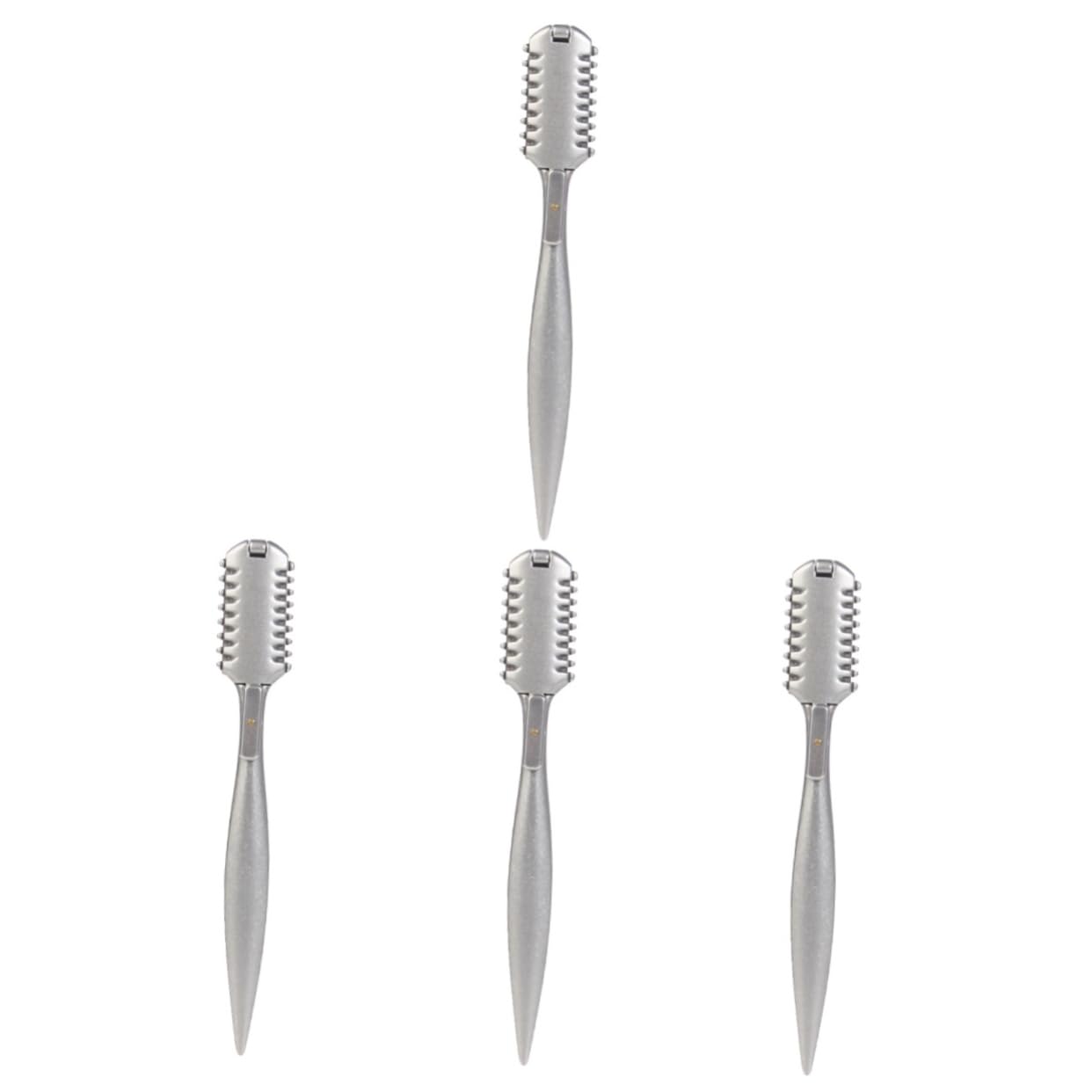 Porte-outil de coupe de cheveux Baluue en alliage d'aluminium argenté